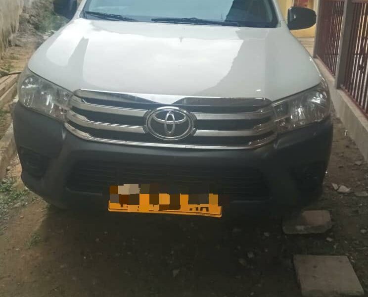 Vente d'une Toyota Hilux 4x4