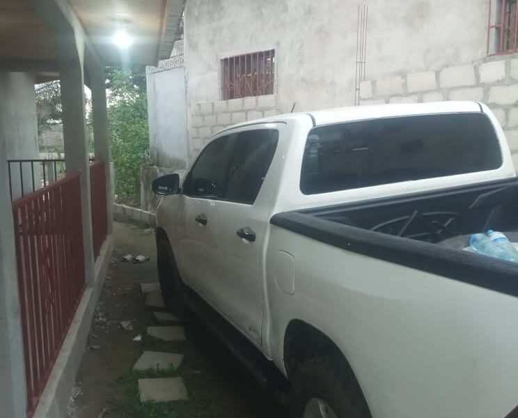 Vente d'une Toyota Hilux 4x4