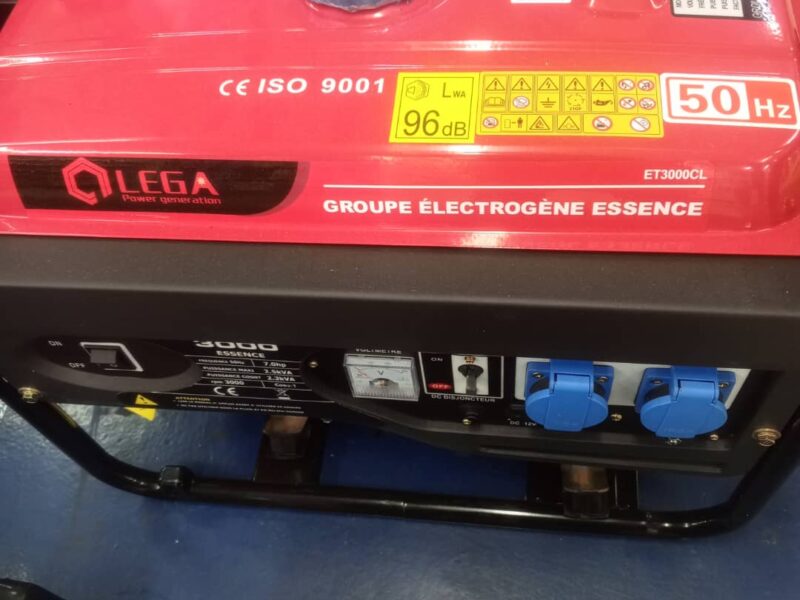 Vente d'un groupe électrogène