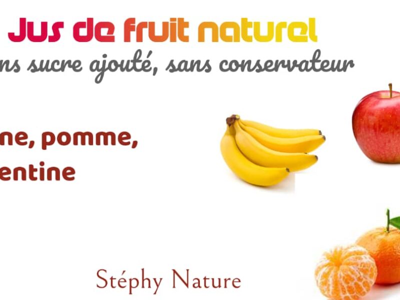 Jus de fruits naturel