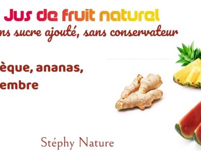 Jus de fruits naturel