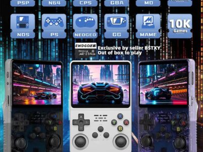 🎮 Console Rétro Portable R36S - Des milliers de jeux dans votre poche ! 💜 ✨