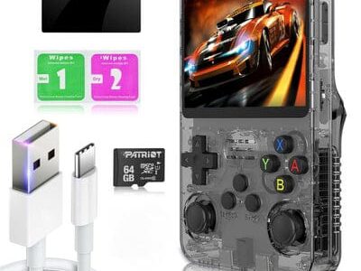 🎮 Console Rétro Portable R36S - Des milliers de jeux dans votre poche ! 💜 ✨