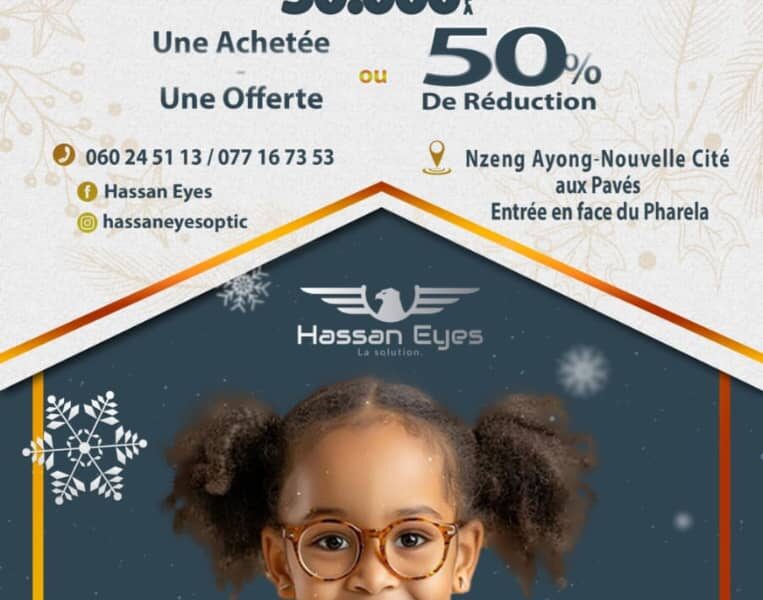 Réduction de 50% sur les Lunettes optiques