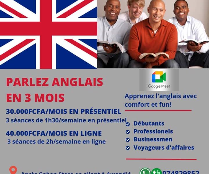 Parlez anglais couramment