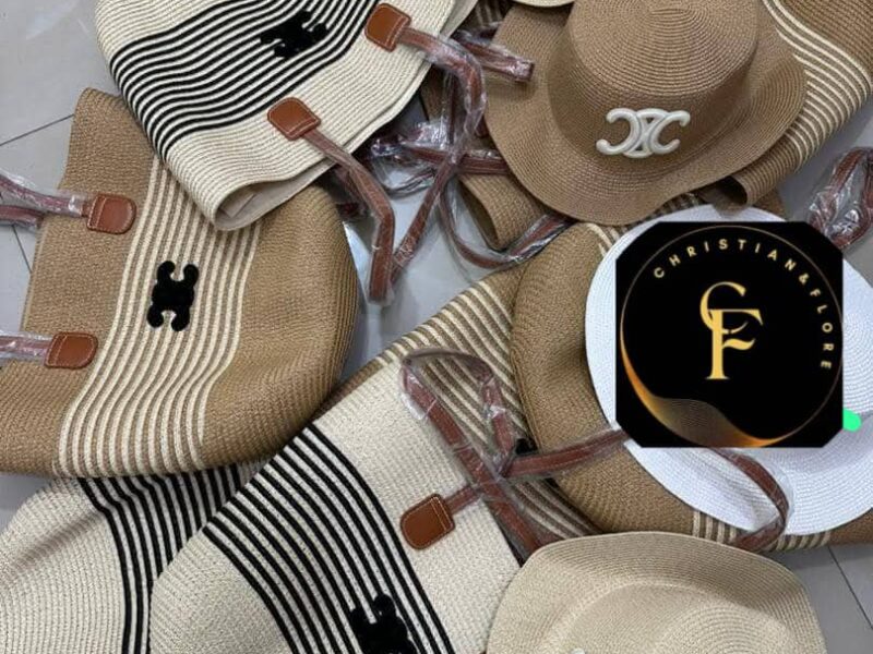 À vendre sacs assortis aux chapeaux pour Dame