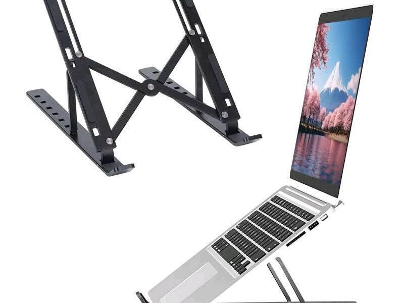 Support ergonomique ajustable pour ordinateur portable