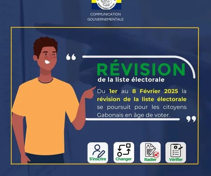 Prorogation de la Révision de la liste électorale