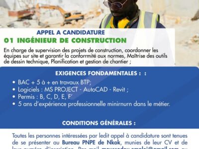 Ingénieur de construction