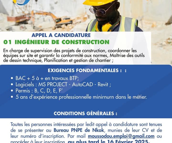 Ingénieur de construction