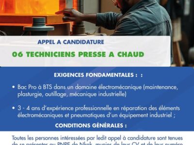 06 Techniciens presse à chaud