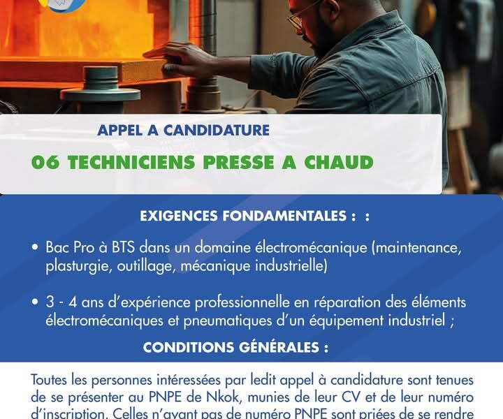 06 Techniciens presse à chaud