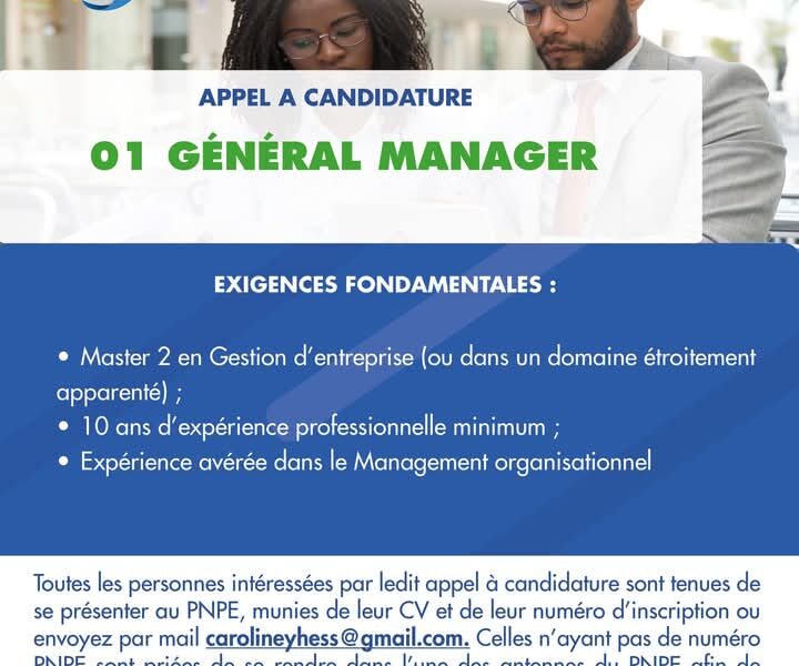 01 Général Manager
