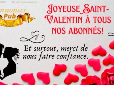 Joyeuse Saint-Valentin