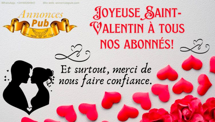 Joyeuse Saint-Valentin