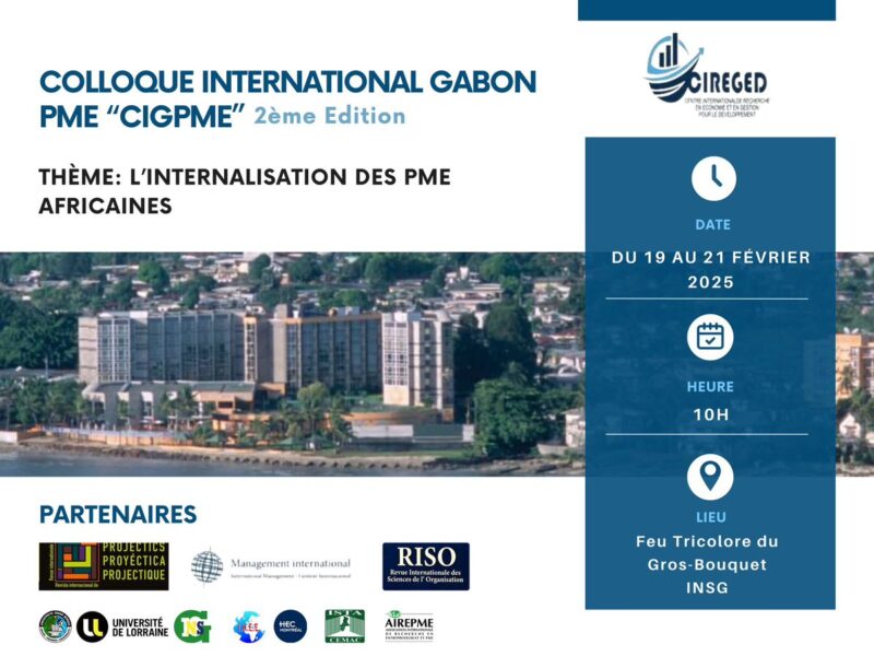 Colloque international Gabon PME-CIGPME