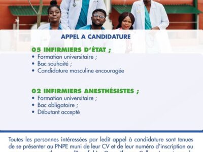 04 Infirmiers D’État 02 Infirmiers Anesthésites