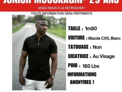 Solidarité avec notre compatriote disparu !