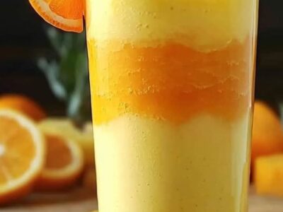 Éclat Tropical : Smoothie aux Fruits du Soleil 🌞🍍