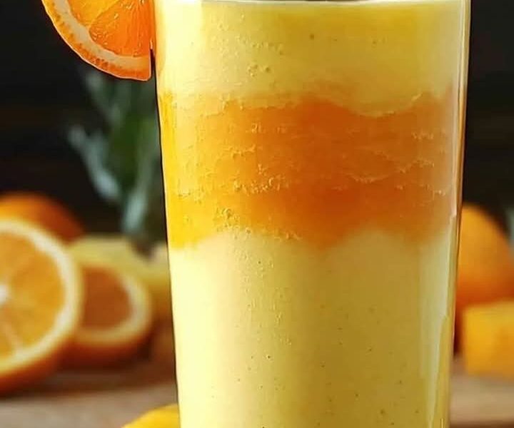 Éclat Tropical : Smoothie aux Fruits du Soleil 🌞🍍