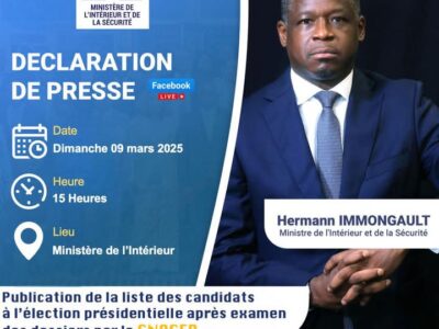 Déclaration de presse