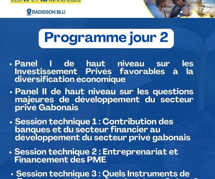 📢 Assises sur le Financement du Développement – Jour 2