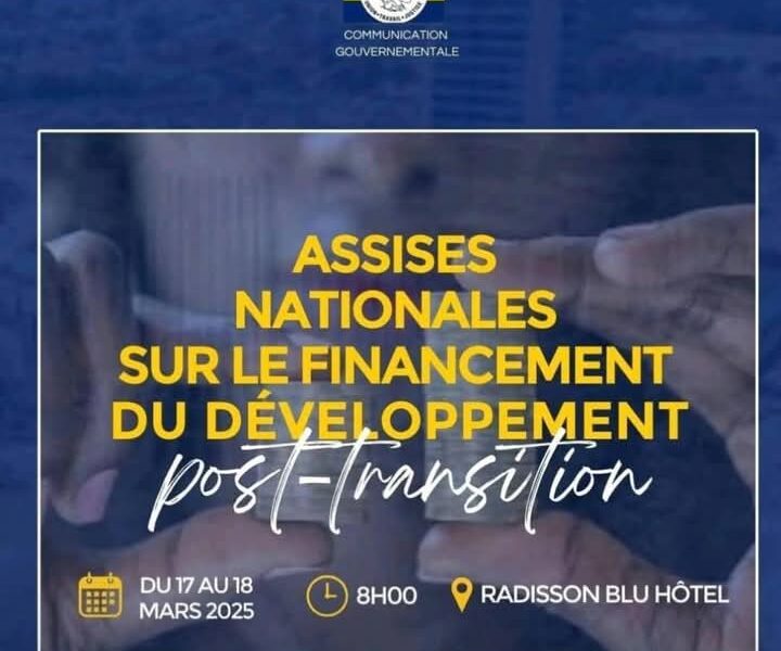 Intervention du DG de la BCEG aux Assises nationales sur le financement du développement post-transition