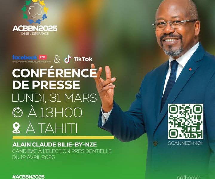 Conférence de presse aujourd'hui