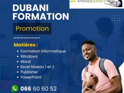 Promotion à DUBANI FORMATION