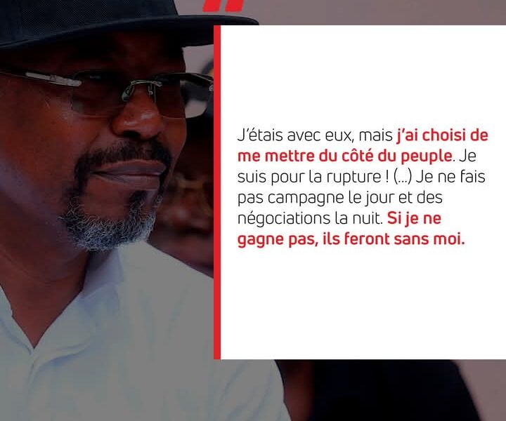 𝗙𝗮𝗰𝗲 𝗮̀ 𝗟’𝗨𝗻𝗶𝗼𝗻, reçoit Alain-Claude Bilie-By-Nze