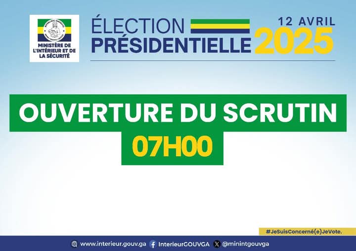 Ouverture du Scrutin ‼️