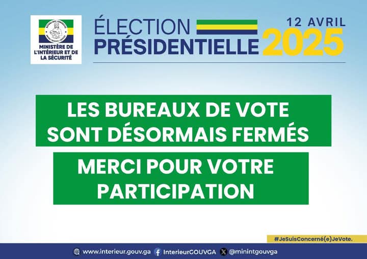 Fermeture des bureaux de vote
