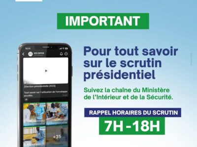 Suivez la chaîne WhatsApp