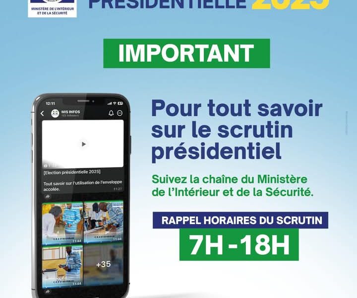 Suivez la chaîne WhatsApp