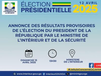 Annonce des résultats provisoires