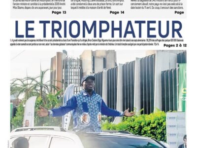 Présidentielle au Gabon la presse locale en parle