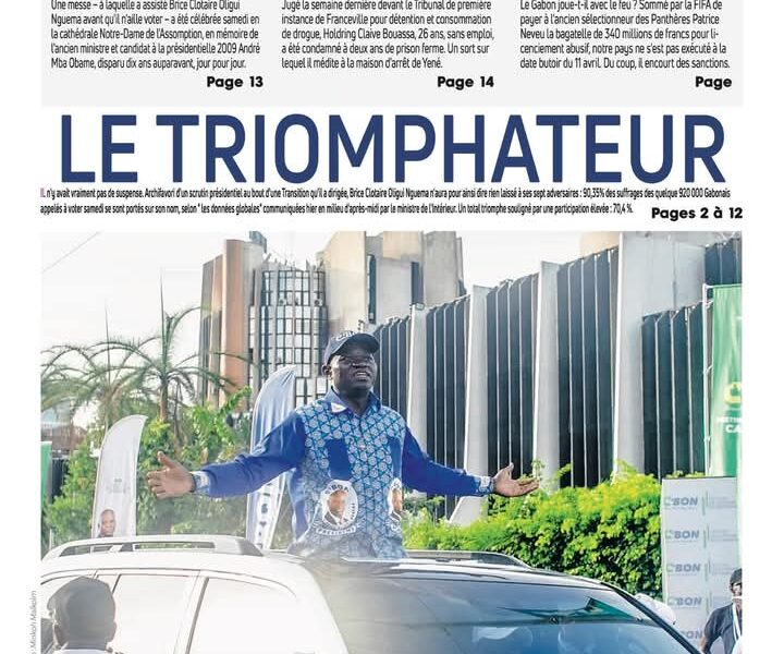 Présidentielle au Gabon la presse locale en parle