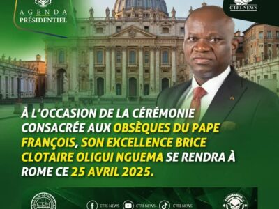 Obsèques du Pape François : Brice Clotaire Oligui Nguema présent
