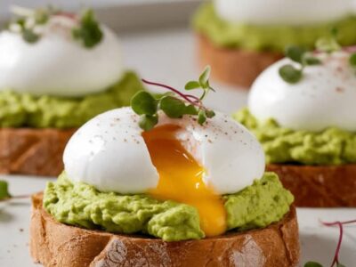 Tartines Avocat et Œuf Poché