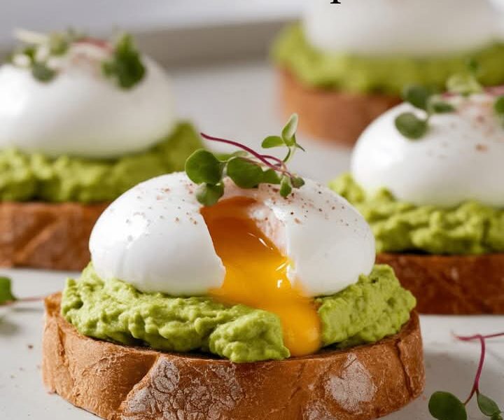 Tartines Avocat et Œuf Poché