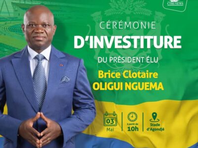 Cérémonie d'investiture du président élu