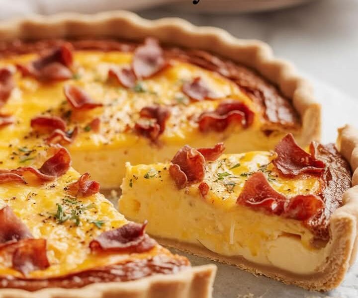 Quiche Lorraine au Gruyère