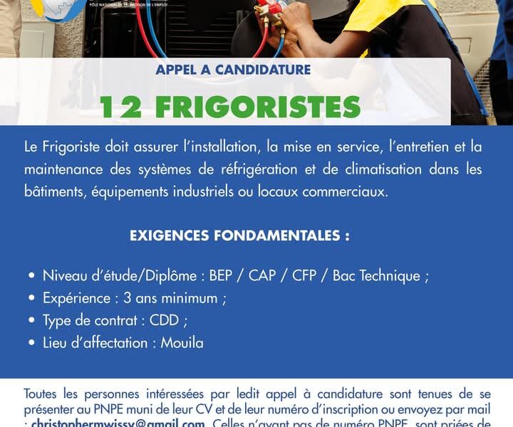 12 Frigoristes