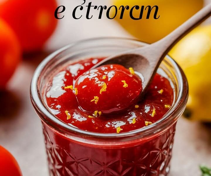 Confiture de Tomates et Citrons