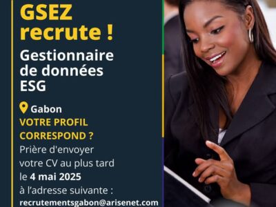 01 Gestionnaire de données ESG