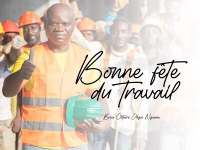 L'Hommage de Brice Clotaire Oligui Nguema aux travailleurs