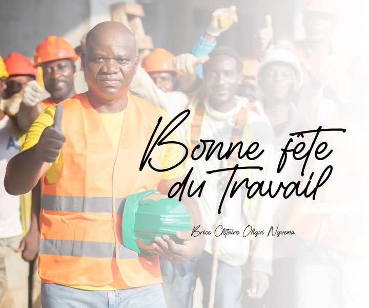 L'Hommage de Brice Clotaire Oligui Nguema aux travailleurs
