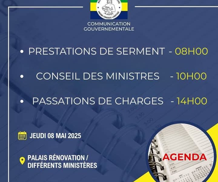 Agenda du Gouvernement