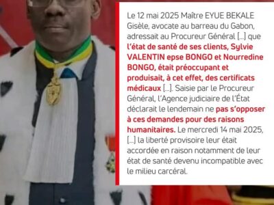 Présence d'Ali Bongo Ondimba et sa famille en Angola
