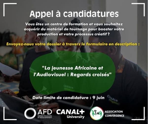 📣 Appel à candidatures | La jeunesse Africaine et l’Audiovisuel : Regards croisés